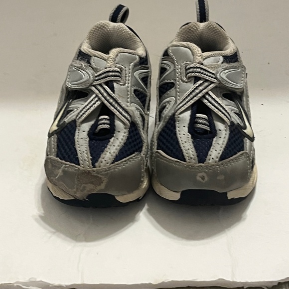 NIKE | Toddler Boys Running Shoes Blue Grey Size 5 - Picture 4 of 6